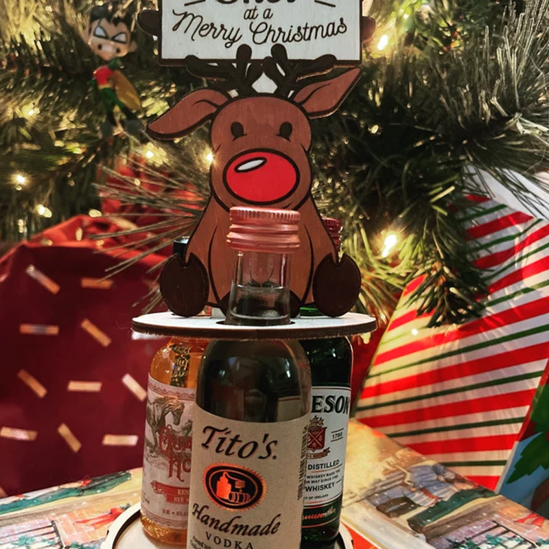 Gluschwein - Weihnachts-Mini-Weinflaschenhalter