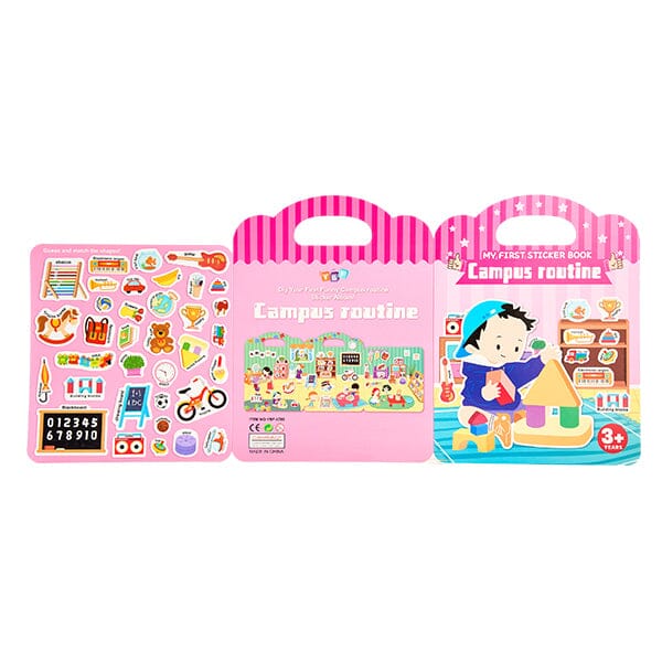 Gluschwein - Jelly-Sticker-Buch CAMPUS-ROUTINE