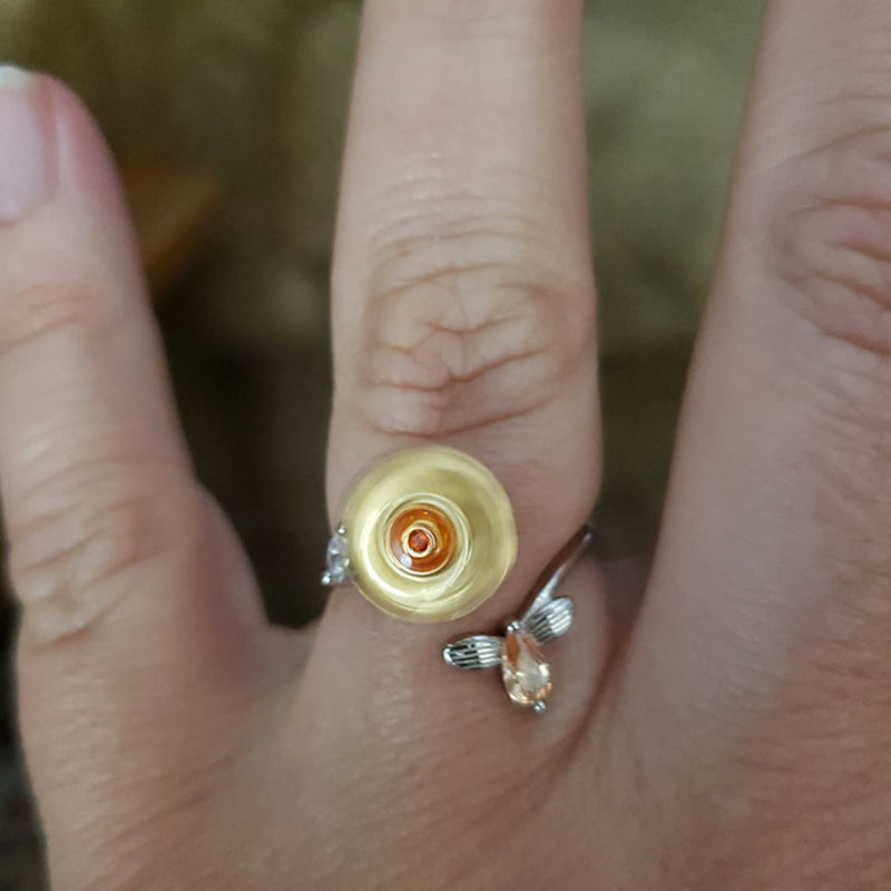 Gluschwein - Rotierender Sonnenblume-Ring