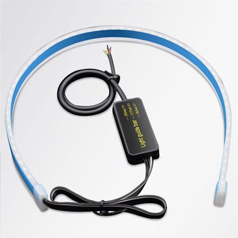 Gluschwein - Flexibler DRL-LED-Nacht- und Tagfahrlichtstreifen (keine Demontage erforderlich)