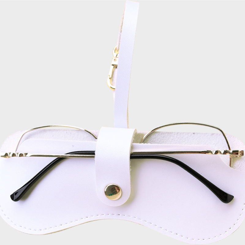 Gluschwein - Sonnenbrillentasche aus weichem Leder