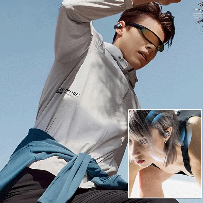 Casque Bluetooth ouvert avec son surround 3D