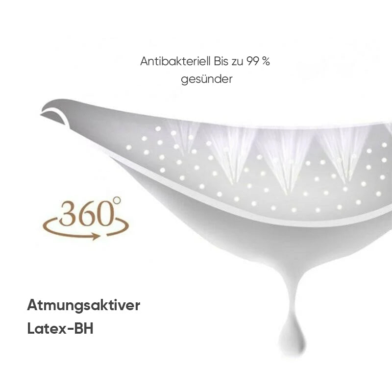 Gluschwein - Ultradünner nahtloser BH aus Eisseide