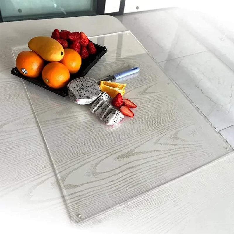 Gluschwein - Rutschfestes transparentes Acryl-Schneidebrett