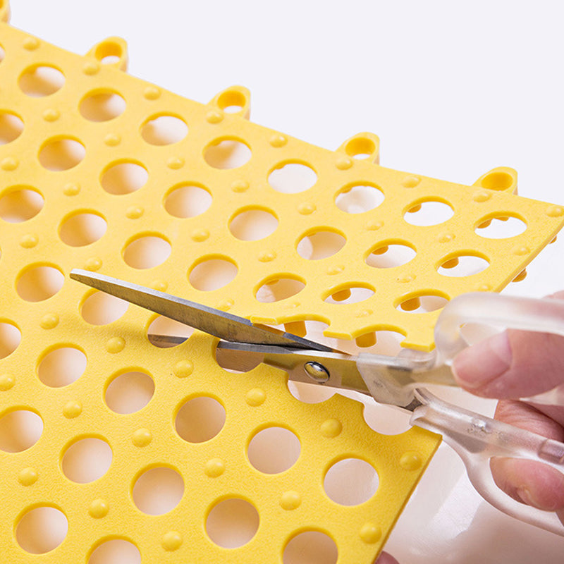 Gluschwein - Bathroom PVC spliceable non-slip mat(4 Stück)