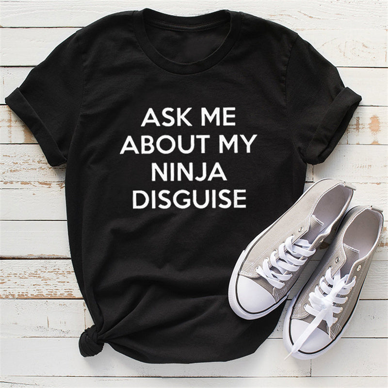 Gluschwein - Ninja-Verkleidungs-T - Shirt