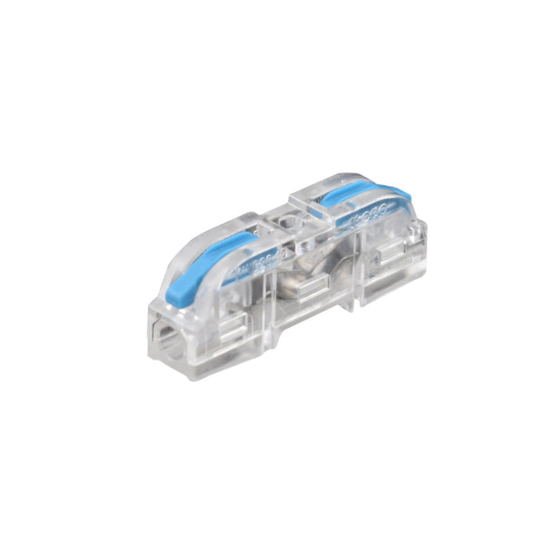 Gluschwein - Schnell Anschlussklemme Verbesserte Version - Transparent (Blau)
