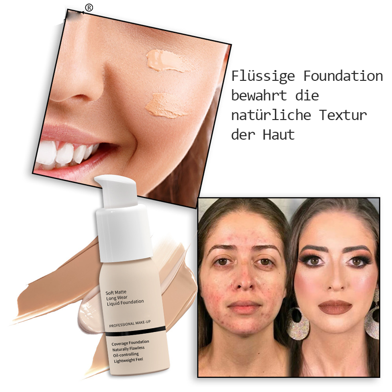 Gluschwein - Weiche Matte flüssige Foundation