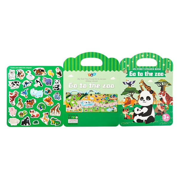 Gluschwein - Jelly-Sticker-Buch GEH IN DEN ZOO