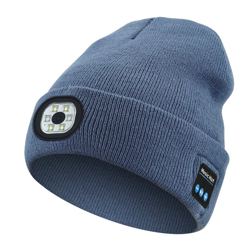 Gluschwein - LEDBeanie - LED-Bluetooth-Musikmütze