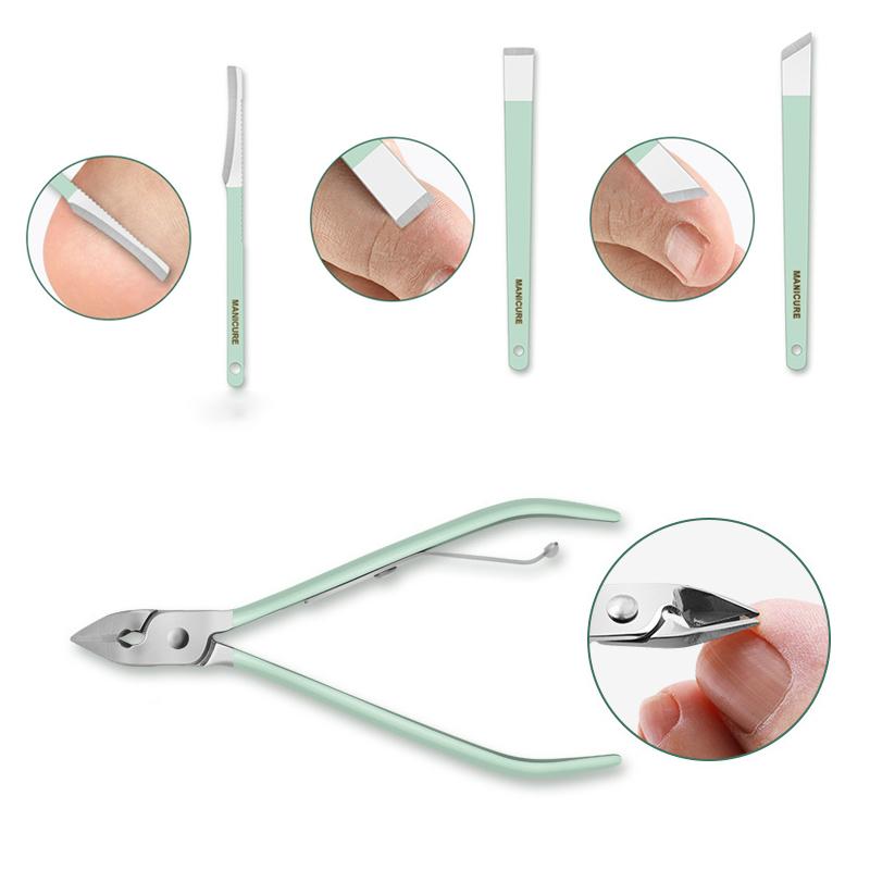 Gluschwein - Nagelknipser tragbares Set (12/16 Stück)