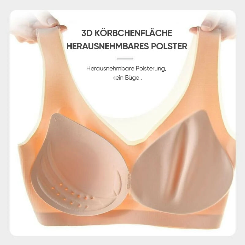 Gluschwein - Ultradünner nahtloser BH aus Eisseide