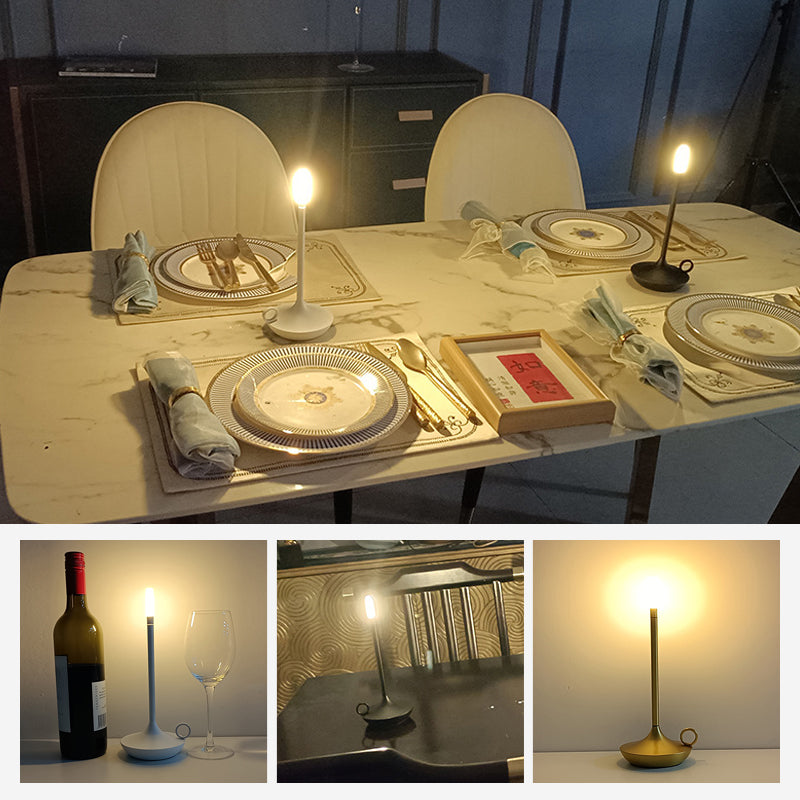 Gluschwein - Schreibtischlampe aus Metall, Schmiedeeisen