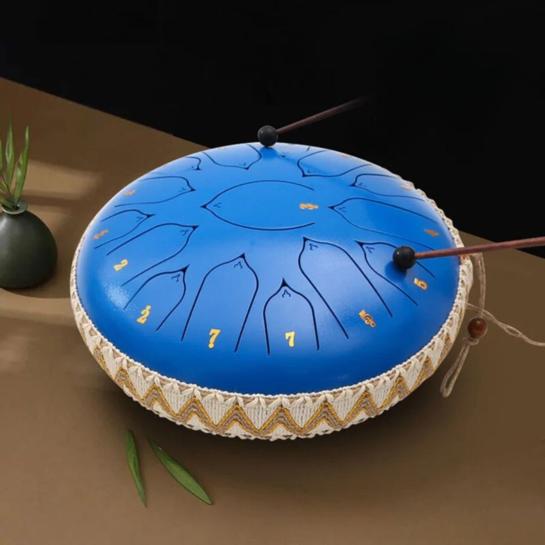 CalmOase - Handpan-Trommel für magischen Frieden und Meditation