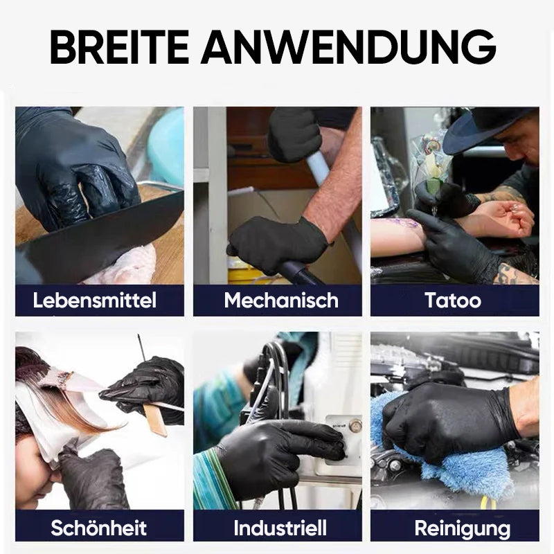 Gluschwein - Einweghandschuhe aus Nitril (100 Stück)