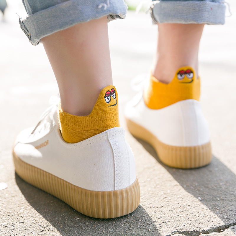 Gluschwein - Crew-Socken mit Sesamstraße-Stickerei (10 Paar)