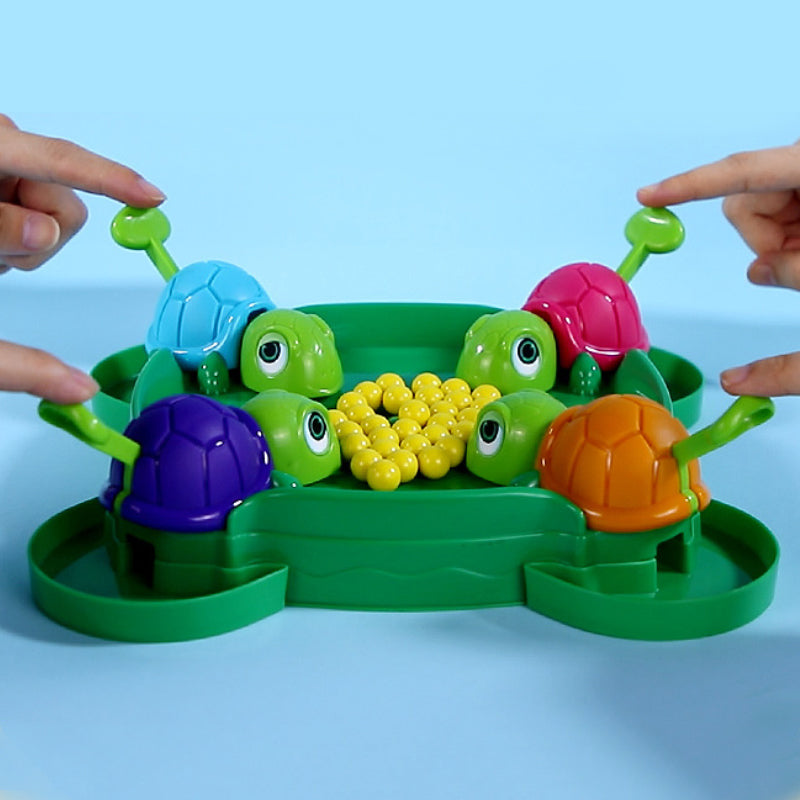 Gluschwein - Gierige Schildkröte isst Bohnen- Spielzeug