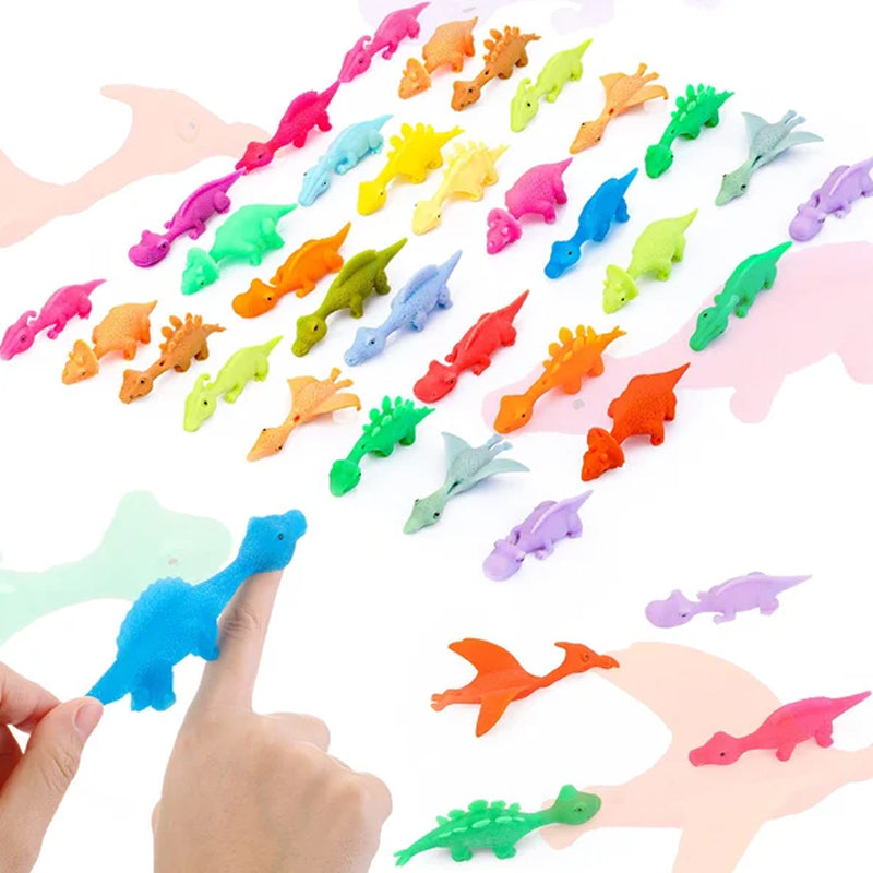 Gluschwein - Schleuder Dinosaurier Spielzeug (Farben zufällig)
