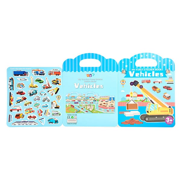 Gluschwein - Jelly-Sticker-Buch FAHRZEUGE