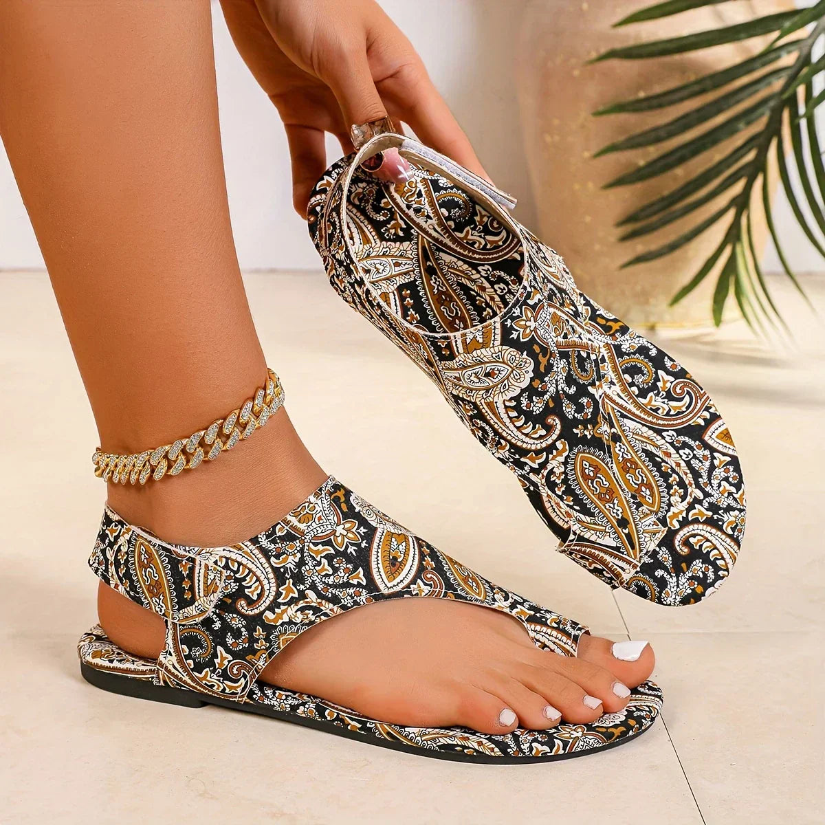 Vintage Bohemian Sandaler
