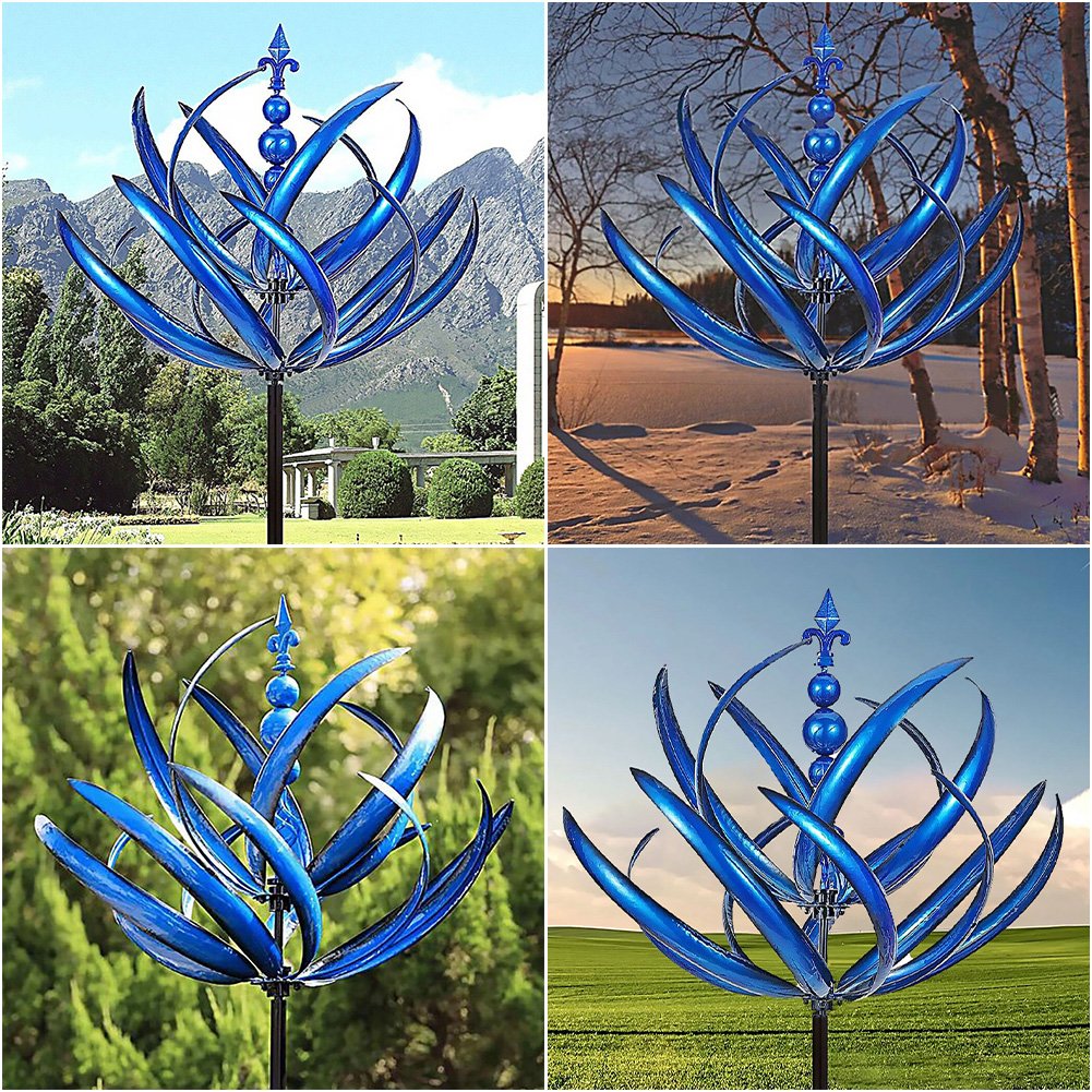 LotusSpinner | Girouette pour le jardin