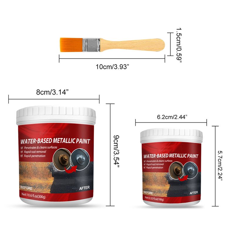 Gluschwein - 🔥Premium Rostumwandler & Metallic-Schutzlack – Stoppt Rost in 20 Min.