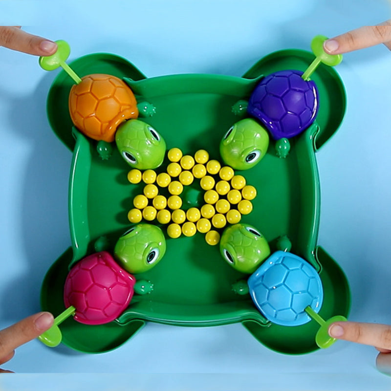 Gluschwein - Gierige Schildkröte isst Bohnen- Spielzeug