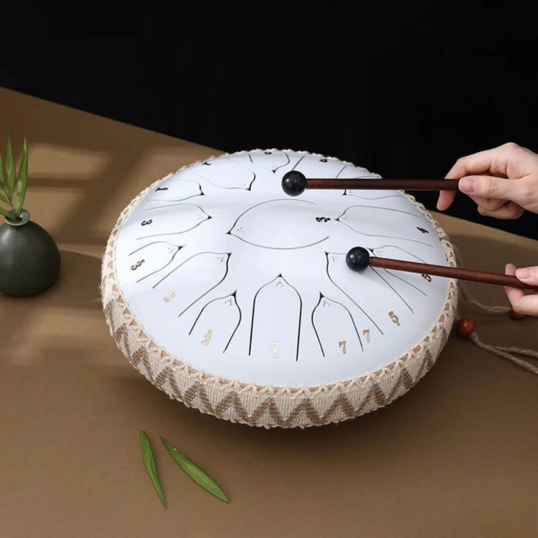 CalmOase - Handpan-Trommel für magischen Frieden und Meditation