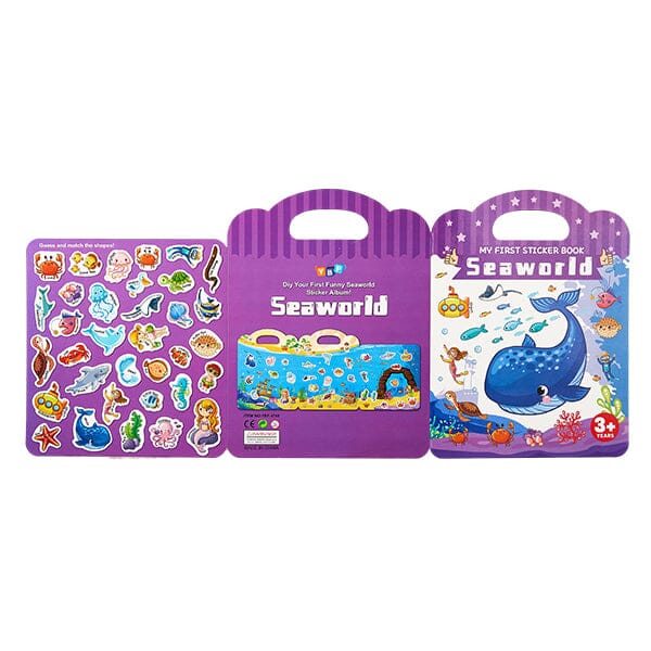 Gluschwein - Jelly-Sticker-Buch WASSERWELT