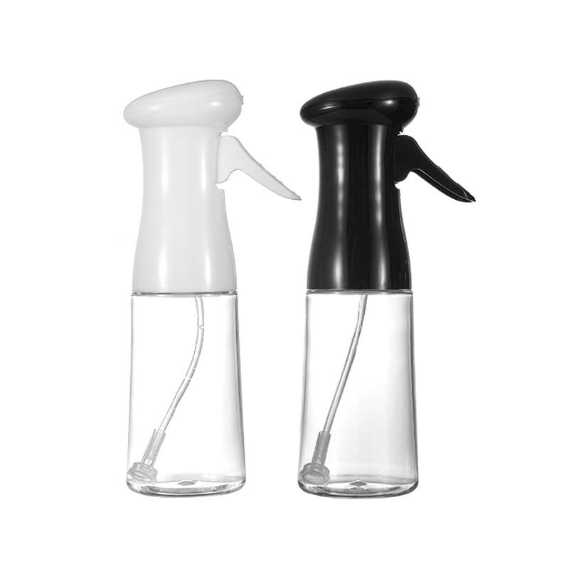 Gluschwein - Ölsprühflasche mit Luftdruck Schwarz+Weiß Ohne Ölpinsel