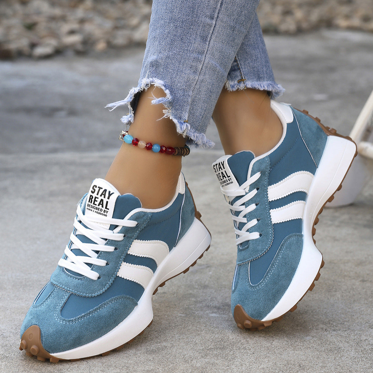 Gluschwein - 🎁Neuheiten 2026 – 49 % reduziert!💥✨Neue Damen-Freizeitschuhe für Frühling und Herbst: Runde Zehenpartie, dicke Sohle👟🔥