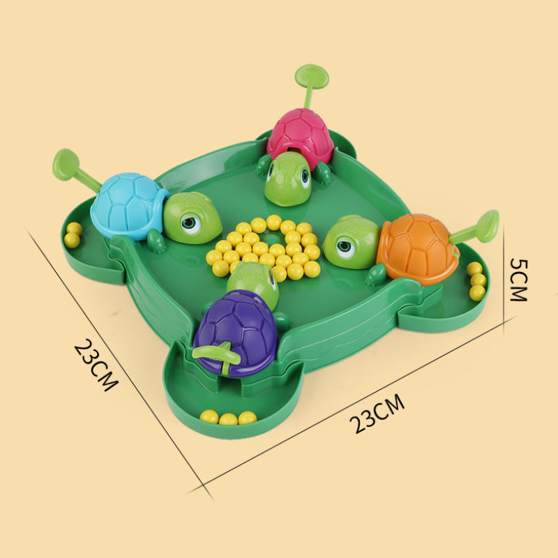 Gluschwein - Gierige Schildkröte isst Bohnen- Spielzeug