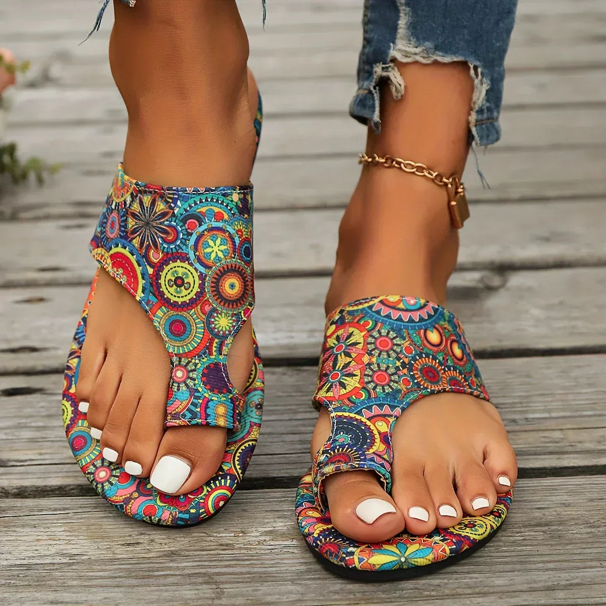 Vintage Bohemian Sandaler