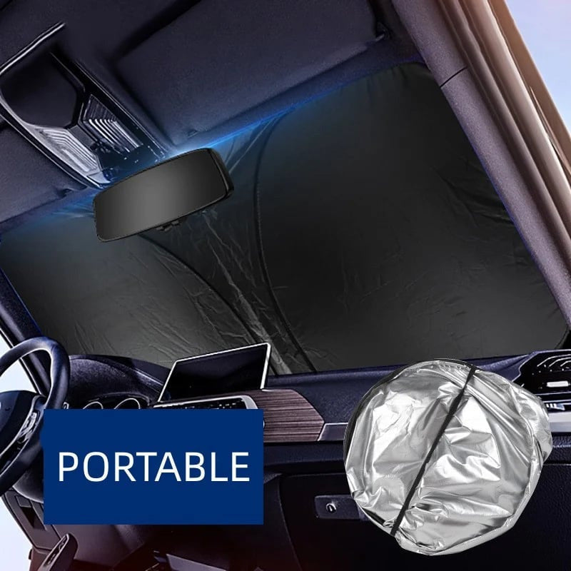 Gluschwein - Windshield Sunshade Foldable Sun Shield