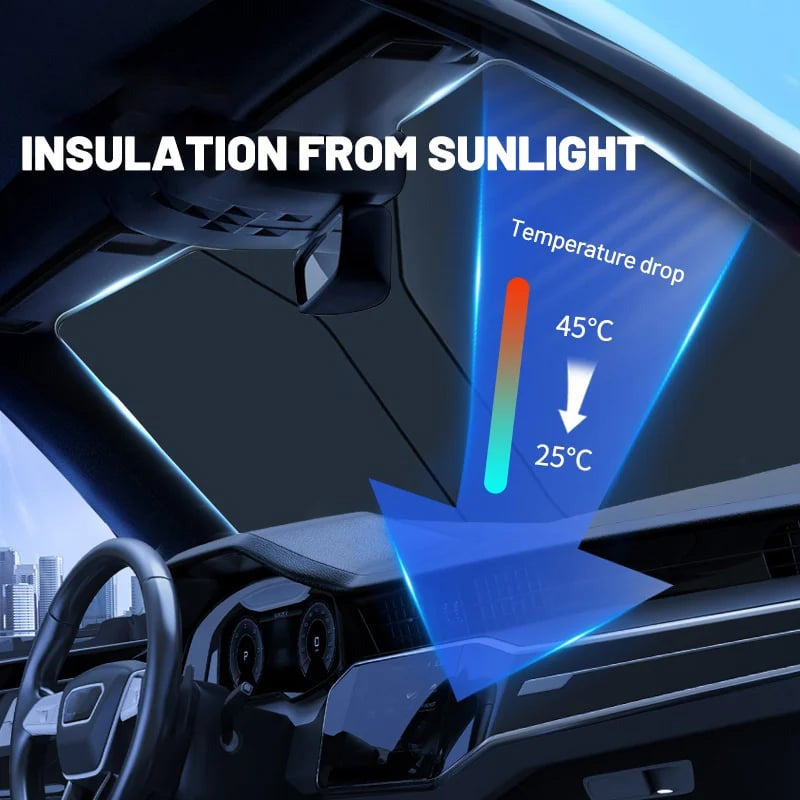 Gluschwein - Windshield Sunshade Foldable Sun Shield