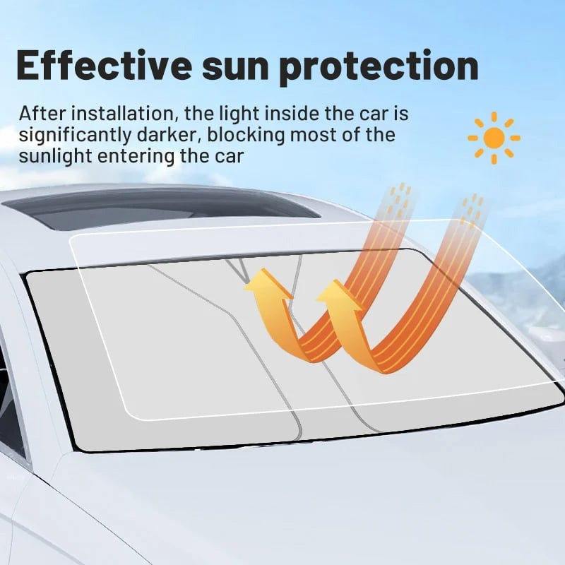 Gluschwein - Windshield Sunshade Foldable Sun Shield