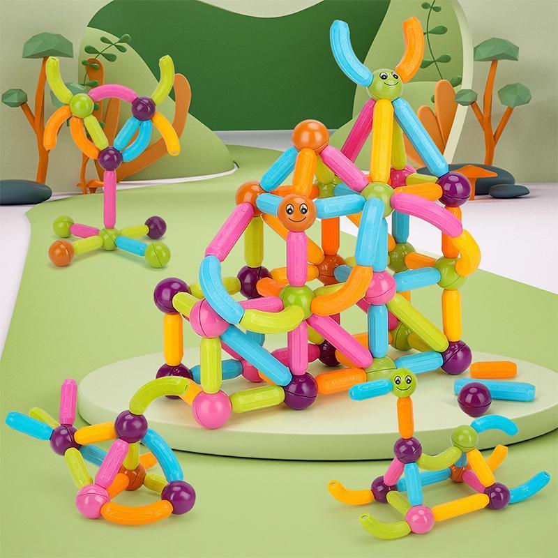 Gluschwein - Magnetisches Bauklötzchen Für Kinder 54 Stück