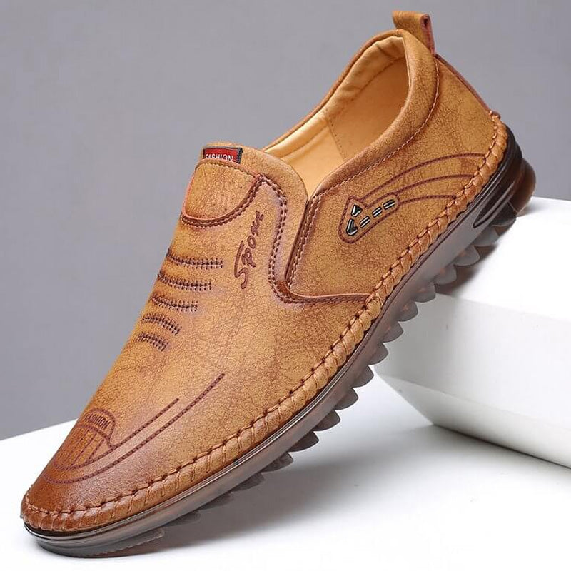 Gluschwein - Lässige, modische Schuhe für Herren mit weicher Sohle