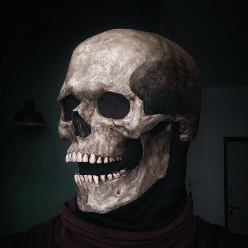 Gluschwein - (🎃Frühe Halloween-Aktion🎃) Die neueste biochemische Skelettmaske für 2023-Kreative GIF-Einführung
