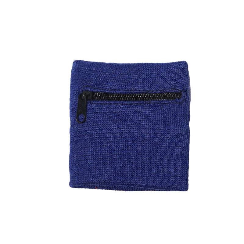 Gluschwein - Atmungsaktive Handgelenktasche mit Reißverschluss Königsblau