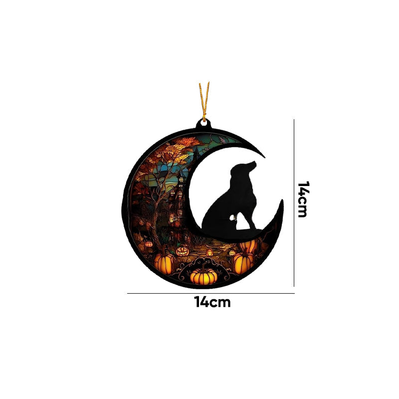 Gluschwein - Tier auf dem Mondornament