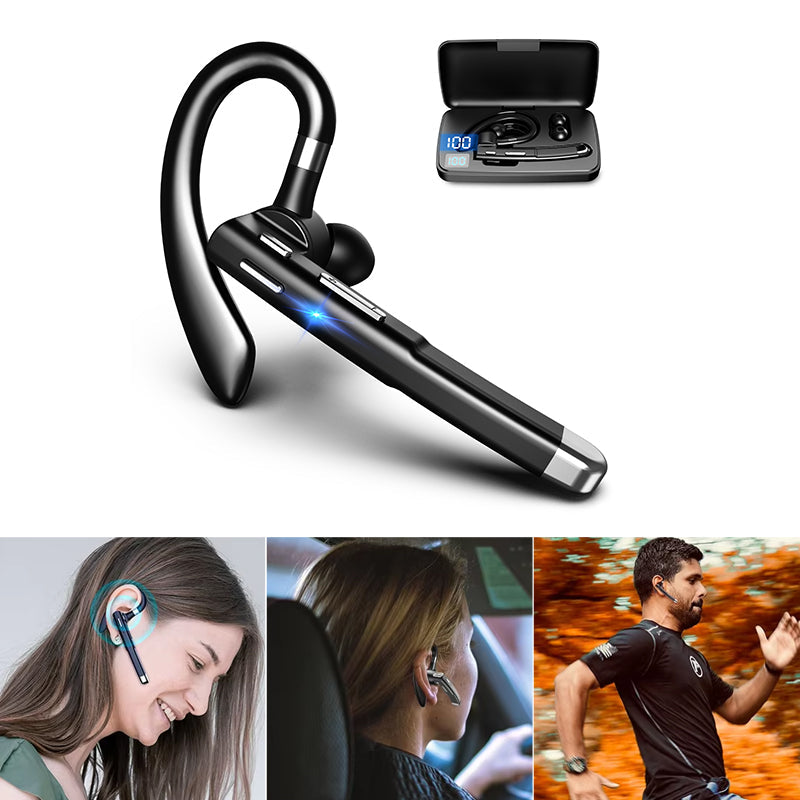 Casque Bluetooth sans fil sur l'oreille