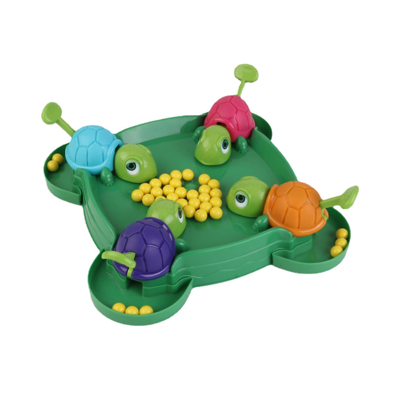 Gluschwein - Gierige Schildkröte isst Bohnen- Spielzeug