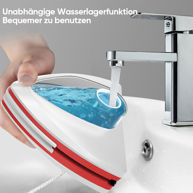 Gluschwein - Doppelseitige Glasbürste mit Wassereinspritzung