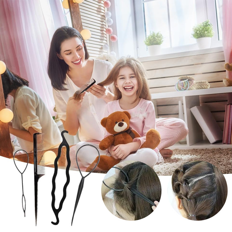 Gluschwein - Haarstyling-Accessoires 6 Stück/Set