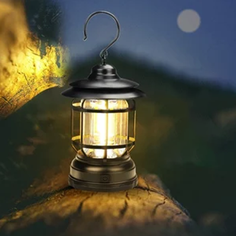 Gluschwein - Tragbare Retro Camping Lampe