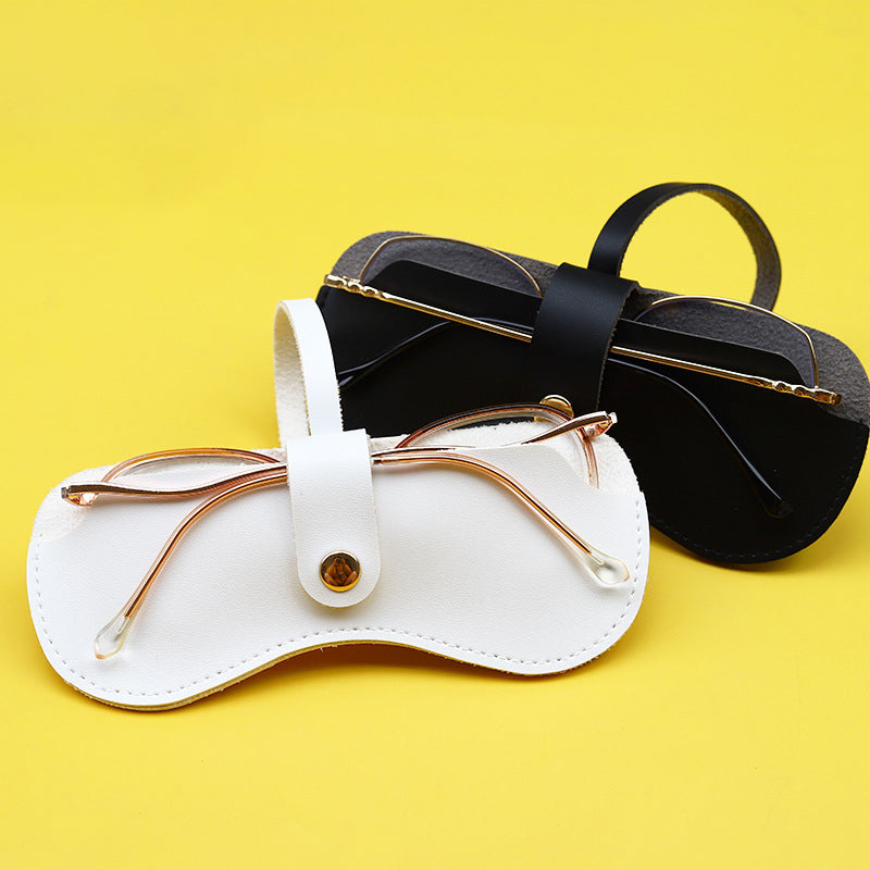 Gluschwein - Sonnenbrillentasche aus weichem Leder