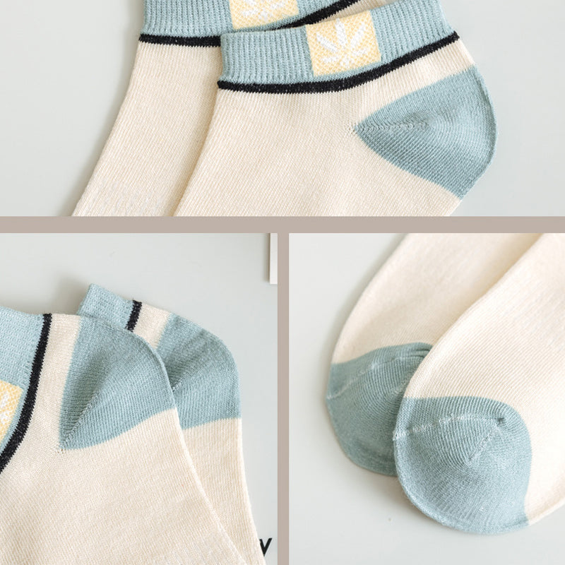 Gluschwein - Herren Frühjahr Sommer Sport dünne Socken 10 Paare