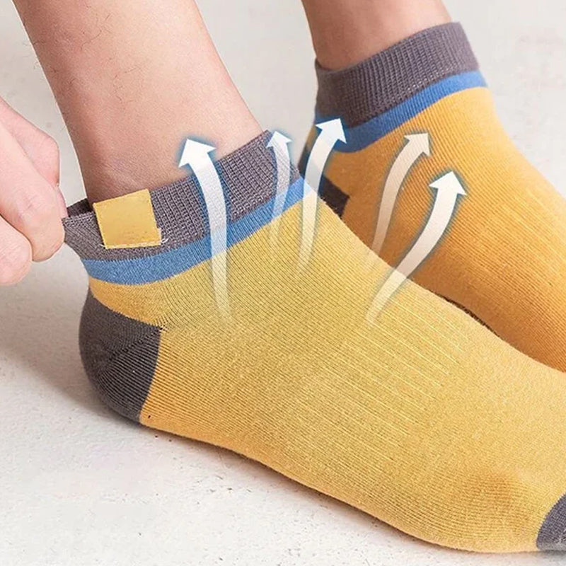 Gluschwein - Herren Frühjahr Sommer Sport dünne Socken 10 Paare