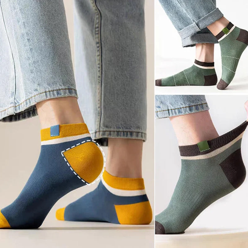 Gluschwein - Herren Frühjahr Sommer Sport dünne Socken 10 Paare